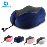 Sunxin - Memory Foam Neck Pillow Quality Travel Neck Pillow