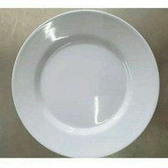 Piring Melamine Prasmanan Putih Singa Singi 1Lusin (12 Pcs)