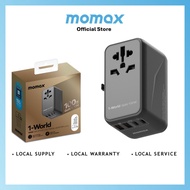 momax 1-World I Dreamer PD 100W GaN 4 ports + AC Travel Adapter