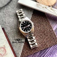 [Original] Balmer 8205G SS-4 Sapphire Men's Watch with Black Dial Silver Stainless Steel Bracelet | 