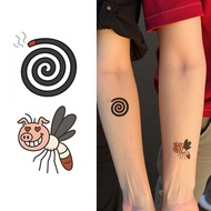 【MF Magic Tattoo】Temporary Tattoo Wrist Arm Thigh Leg Fun Mosquito Fragrance Tattoo Waterproof Sweat