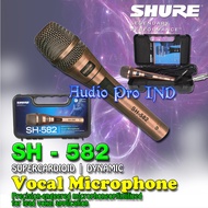 Mic Kabel SH 582 + Koper / Microphone Cable SH - 582 / MIC DYNAMIC SH-582 / Microphone Kabel SH-582