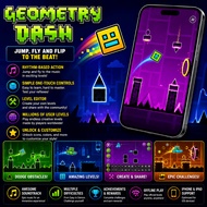 📱 Geometry Dash for iOS | Rhythm Platformer Game | iPhone & iPad | Console PC Game