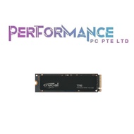 Crucial T700 T 700 t700 1TB / 2TB / 4TB  PCIe Gen5 NVMe M.2 SSD with / without Heatsink ( 11700R/9500W for non heatsink