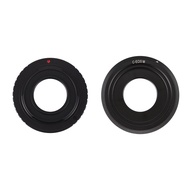 2 Pcs Black C-Mount Lens Camera Lens Adapter Ring, 1 Pcs Fits for Canon EOS M M2 M3 &amp; 1 Pcs Fits for Fujifilm X Mount Fuji X-Pro1 X-E2 X-M1