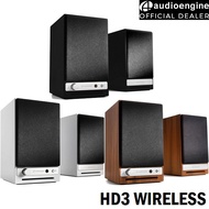 Audioengine HD3 Wireless aptX-HD Bluetooth 5.0 Stereo Desktop Bookshelf Speakers