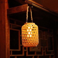 [Dickly] Solar Powered Hanging Lamp with Handle Hanging Lamps Waterproof Outdoor Pendant Lights for 