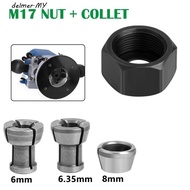 DELMER Collet Chuck With Nut 2 pcs/set Collet Chuck Adapter Engraving Trimming|Electric Router Route