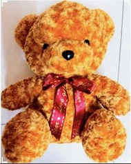 帳號內物品可併單限時大特價  超可愛玫瑰絨毛坐熊泰迪熊熊娃娃Teddy bear doll玩偶45cm公分18吋表白告白禮物兒童玩具