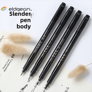 ELDGEAN 4PCS Calligraphy Brush Pen Set, Regular script Writing Office School Supplies Felt Tip Black