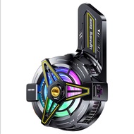 Compact Semiconductor Phone Cooler with Enhanced Heat Dissipation Magnetic Back-Clip Cooling Fan