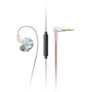 FIO-IEM-JD10-T フィーオ マイク＆コントローラー搭載　ダイナミック型カナルイヤホン(トランスペアレント) FiiO　JD10 Transparent