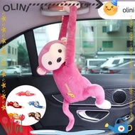 OLINI Monkey Plush Toys, Hanging Monkey Gibbon Quick Release Creativity Car Pendant, Trendy Long Arm