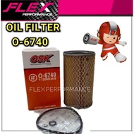 OSK O-6740 OIL FILTER 7 1/4" ISUZU HINO PROFIA 1-13240134-0 O 6740 LORI MINYAK PENAPIS LORRY ENGINE 