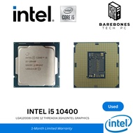 USED INTEL i5 10400 4.3GHz Gaming | Editing | Office CPU | Processor (Tray Unit)
