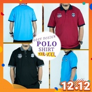 CY 90515 PLUS SIZE MAN CASUAL POLO COLAR SHIRT BIG SIZE / SHIRT COLAR SIZE BESAR 3XL 4XL 5XL 6XL 7XL