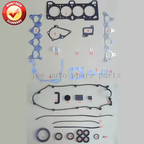 G4ED Engine complete Full gasket set kit for Hyundai Accent / Kia Pride/Cerato 1.6L 1599cc 2004- 209