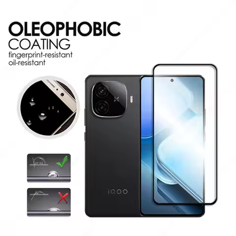 For Glass vivo iQOO Z9 Turbo Tempered Glass For vivo iQOO Z9 Turbo Full Ultra-thin Phone Screen Prot