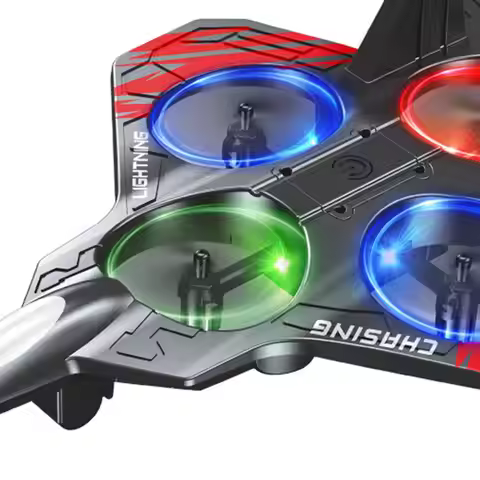 Foam Remote Control Airplane Easy to Fly Lightweight 360° Flip Drop Resistant 6 Channels Fighter Jet