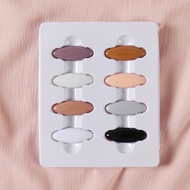 Jifang 8pcs/set Acrylic Resin Colorful Hijab Pins Buckle Silk Scarf Buckle White Pin Hijab Accessori