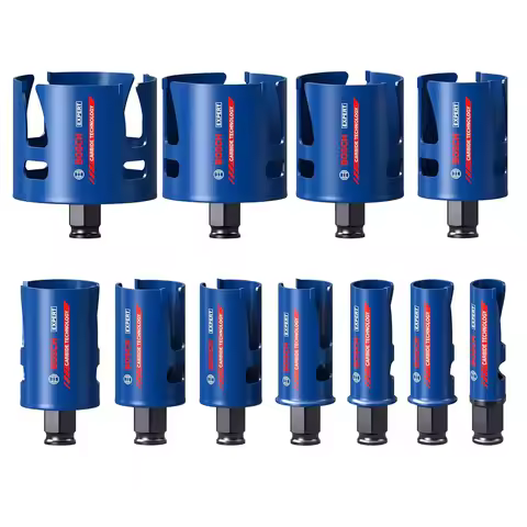 Bosch 1x Expert HoleSaw Professional Expert Tough Material Hole Saw Starter for Wood with Metal Diam