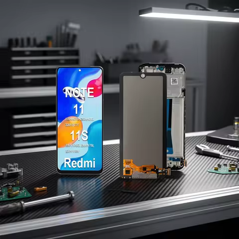 Super AMOLED LCD For Xiaomi Redmi Note 11 LCD 2201117TG LCD Display Touch Screen Digitizer Assembly 