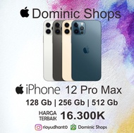 iphone 12 pro max dominic shop - putih 512 gb