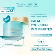 NEW Wardah Madecassoside Ectoin Barrier Calming Toner Pad | Soothing for Skin Redness, Instant Cooli