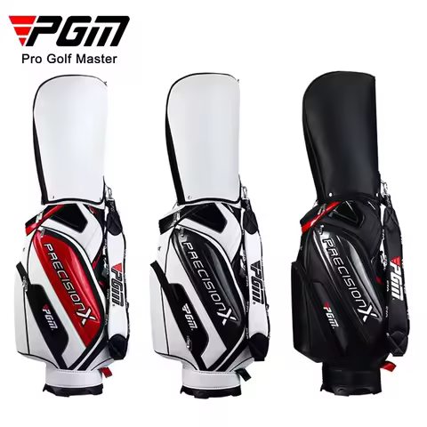 BestPGM Men Profession Golf Standard Ball Package Multifunctional Golf Clubs Bag PU Leather Waterpro