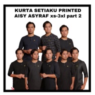 KURTA SETIAKU PRINTED AISY ASYRAF Xs-3xl part 2