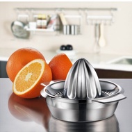 [Hot Sale69] Portable lemon orange manual fruit juicer 304 stainless steel kitchen accessories tools citrus 100 raw hand pressed juice maker