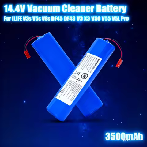 14.4V 2600mAh Replacement Battery for ILIFE V5 V5s V50 V8s V3s Pro X750 Robot Vacuum Cleaner, 14.8V