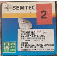 Diode Zener Glass 6.2V ZJ6V2A Semtech Price per 10pcs