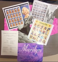 瑪麗蓮夢露紀念郵票及亞特蘭大奧運郵票