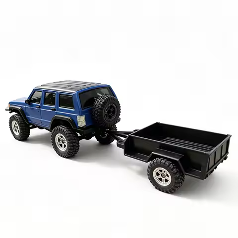 2-wheel / 4-wheel Rear-loading Trailer, Suitable for Remote Control Cars C8801/C8801 PRO/C8809