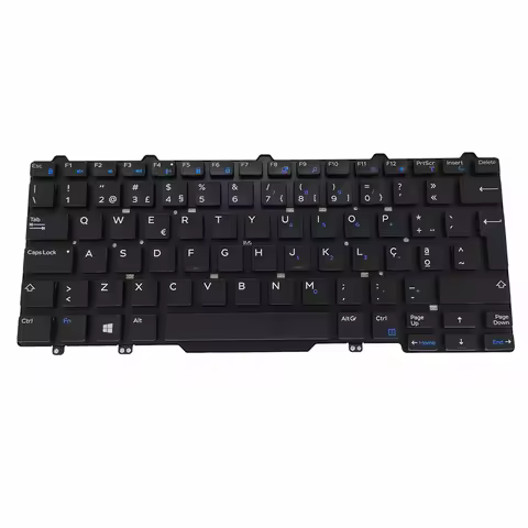 BR-PT Portuguese Brazilian Keyboard For Dell Latitude 3340 3350 E3340 7490 E3350 PO Fit Brazil Keybo