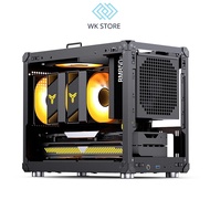 Jonsbo C6 MAX Black Case (M-ATX, ITX) || New, 12 Months