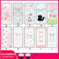 For OPPO R11Plus/R11S/R11SPlus/Reno/Reno 10X Zoom Mobile phone case silicone soft cover, with the same bracket and rope