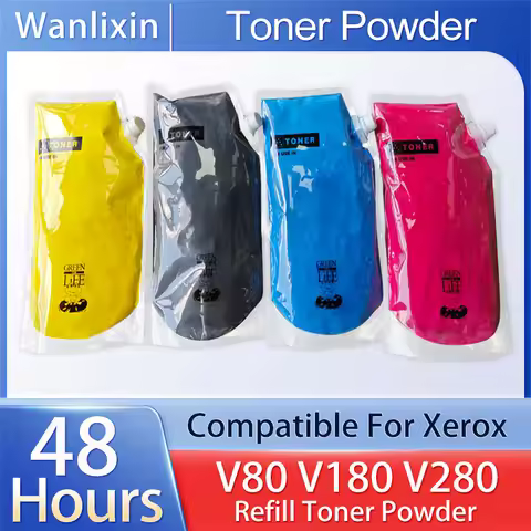 1000g High Quality Toner Powder V80 V180 V280 toner Color Compatible for Xerox Versant 80 180 V170 P