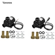 [Vaveren] DC 12V Brushless Water Pump, 800L/H Ponds Fish Tank High Performance Heavy Duty,