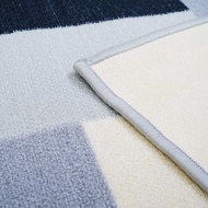 / Floor Carpet Checkered Carpet 150x200cm - Light Grey