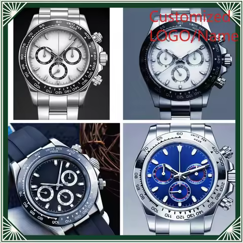 A1212 Store Men's Sporty Automatic Mechanical Watch, Solid 904L Stainless Steel (Customized Watches