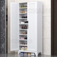 Fanenso Steel Shoe Cabinet Entrance Foyer Storage Cabinet Large Capacity Shoe Cabinet