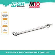 [ GH HARDWARE ] M10 Double Flex Hex Wrench - mm - 2 x 2.5 / 3 x 4 / 8 x 10 / 12 x 14