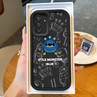 Casing hp for Samsung A17 4G A17 5G M17 5G F17 5G Case Little Monster Three-eyed Silicone Case Cesin