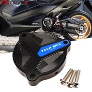 For YAMAHA TMAX 560 Tmax Tech Max 2019-2020 Motorcycle Engine Protective Side Cover Frame Hole Cover Drive Shaft Cover