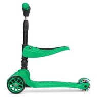 dnqry7 Red LED Light-up Kids Kick Scooter With Seat Supports for Ages 3+ Skateboards for Children Scooters Scoter Child's Cycling Kids Scooters