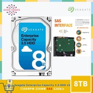 (NOT FOR HOME PC)DELL/Seagate Enterprise Capacity 3.5 HDD v5 ST8000NM0075 8TB 7200 RPM 256MB Cache S