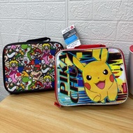 日本 THERMOS X Super Mario 孖寶兄弟 / Pokemon 比卡超 主題帆布 保溫 手提袋