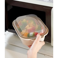 ♡Ready Stock🔥Japan Daigou♥Electronic Invoice 3coins Microwave Vegetable Box Made in Japan Microwave 